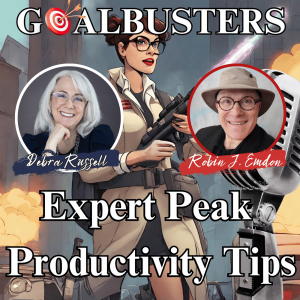 debra russell, podcast, productivity, goalbusters