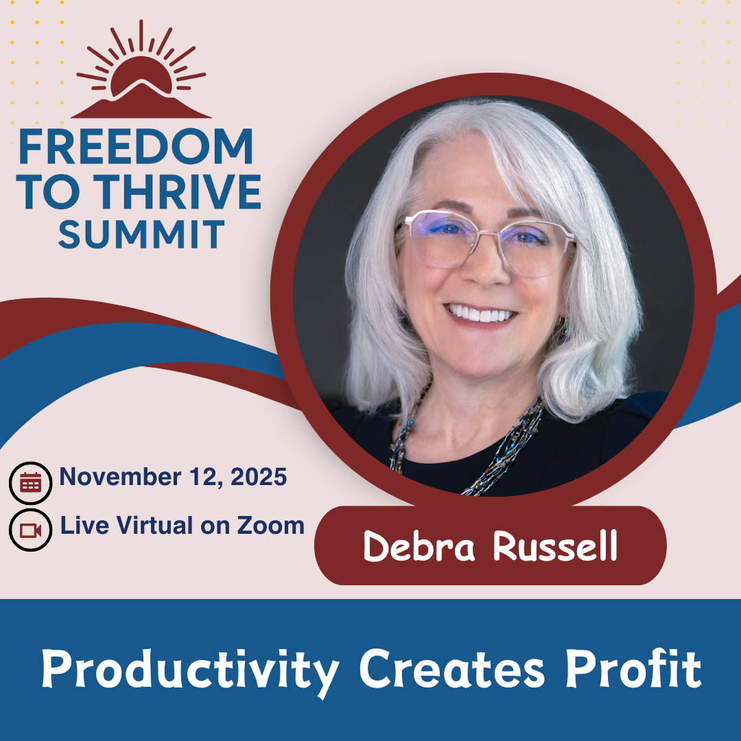Debra Russell, Speaking, Freedom to Thrive Summit